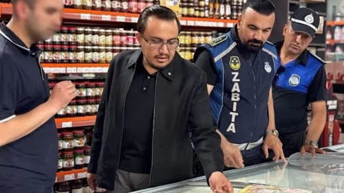 Ankara’daki markette tepki çeken uygulama!