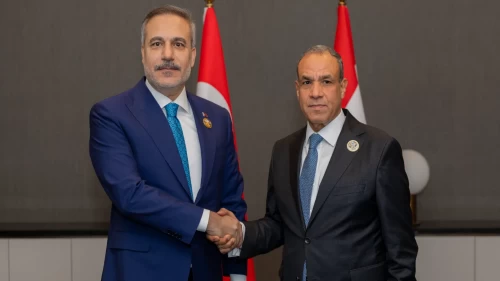 Bakan Fidan, Mısır Dışişleri Bakanı ile bir araya geldi
