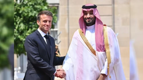 Macron’dan Suudi Arabistan ziyareti: Muhammed bin Selman ile görüştü