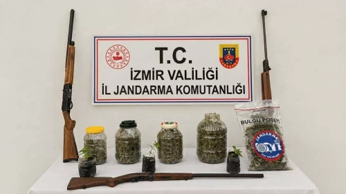 İzmir Ödemiş’te uyuşturucu operasyonu