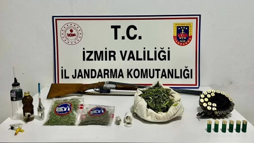 İzmir Menemen’de uyuşturucu operasyonu