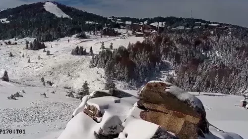 Uludağ’da kar kalınlığı 20 santimetreye ulaştı!