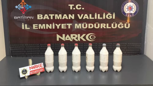 Batman’da uyuşturucu operasyonu!