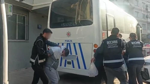 İzmir’de suç örgütü operasyonu: 4 tutuklama