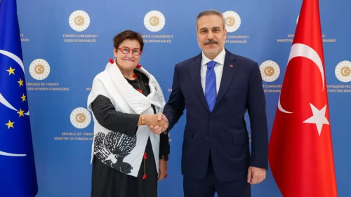 Dışişleri Bakanı Fidan, AKPM Başkanı Petra Bayr ile görüştü