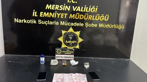 Mersin’de torbacılara darbe! 2 şüpheli tutuklandı