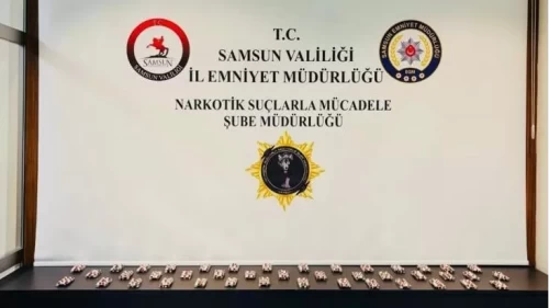 Samsun Canik’te uyuşturucu operasyonu