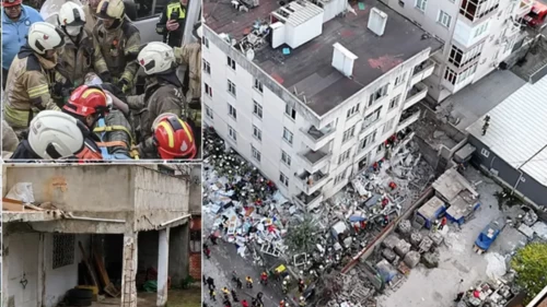 İstanbul Valiliği Maltepe'deki bina çökmesinde son durumu açıkladı