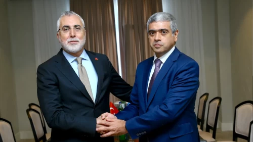 Vedat Işıkhan’dan Azerbaycan’da önemli temas: Aliyev ile görüştü