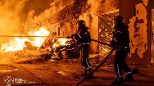 Rusya'dan Harkiv'e gece saldırısı