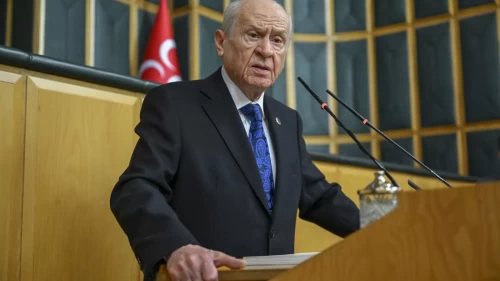 MHP lideri Devlet Bahçeli: Her alanda üç hilali zirveye taşıyacağız