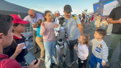 TEKNOFEST Güneydoğu’da Robot Canikman’a yoğun ilgi