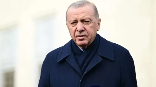 Cumhurbaşkanı Erdoğan, TDT Genel Sekreteri Ömüraliyev'i kabul etti