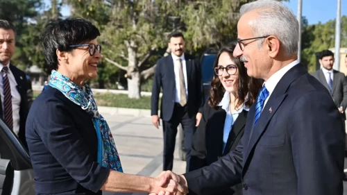 Bakan Uraloğlu, AB Komiseri Marta Kos ile görüştü