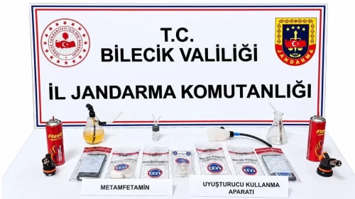 Bozüyük’te uyuşturucuya jandarma operasyonu