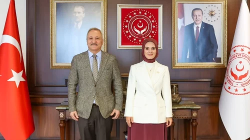 MHP'li Yurdakul, Bakan Göktaş ile bir araya geldi