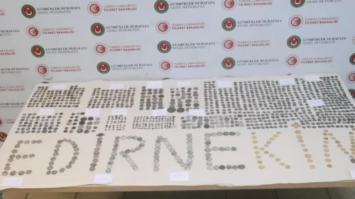 Edirne’de gümrük ekiplerinden tarihi eser operasyonu!
