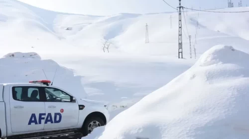 Bitlis'te iki mahalle için çığ önlemi alınıyor