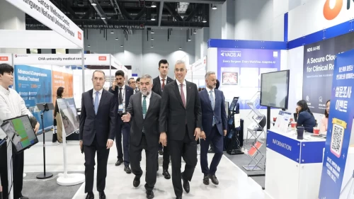 Sağlık Bakanı Memişoğlu Seul’de Türkiye’nin sağlıkta hedeflerini anlattı