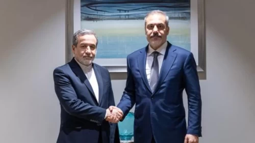 Bakan Fidan'dan İranlı mevkidaşı Arakçi ile kritik görüşme!