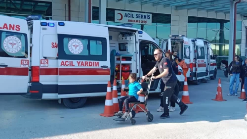 Samsun’da okul yemeği sonrası panik!