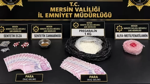 Mersin’de uyuşturucu satıcılarına operasyon