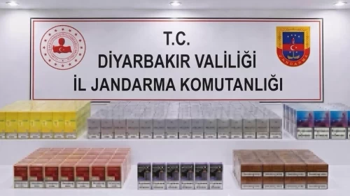 Diyarbakır’da kaçakçılık operasyonları