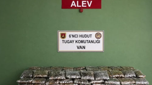 Van hudut hattında uyuşturucu operasyonu