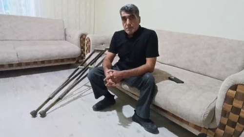 Ev hayaliyle 522 gram altın veren engelli baba perişan oldu