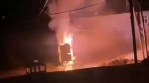 Diyarbakır’da ana trafo bomba gibi patladı!