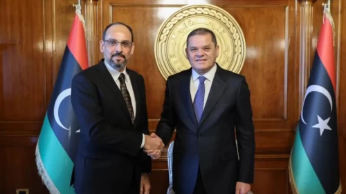 MİT Başkanı Kalın, Libya Başbakanı Dibeybe ile görüştü!