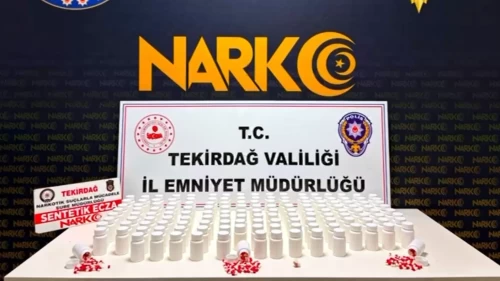 Tekirdağ’da uyuşturucu operasyonu