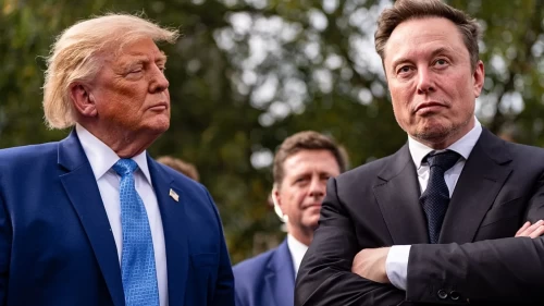 Trump ile Elon Musk buzları tamamen eritti