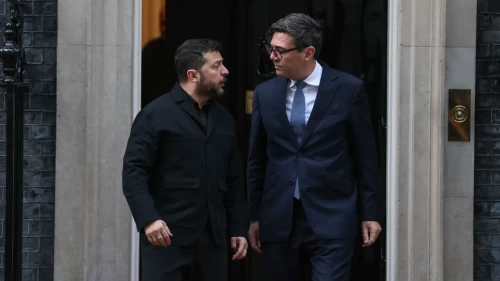 İngiltere'den Ukrayna'ya yeni füze desteği: Zelenskiy ile Londra'da görüştü