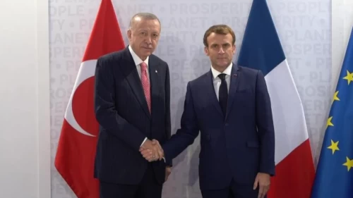Cumhurbaşkanı Erdoğan ve Macron telefonda görüştü