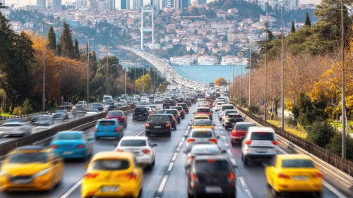 İstanbul'da trafik var mı? (GÜNCEL) 14 Ekim hangi yollar yoğun, kapalı yollar var mı?