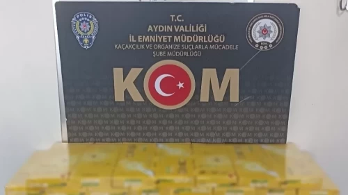 Efeler’de kaçak ürünlere polis baskını