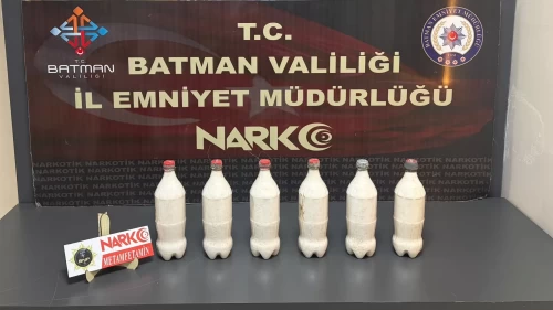 Batman’da uyuşturucuyu benzin deposuna gizlediler