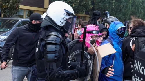 Brüksel’de öğrenci protestolarında şiddet iddiası: 26 şikayet inceleniyor