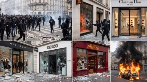 Fransa'da protestolar ekonomiyi vurdu!