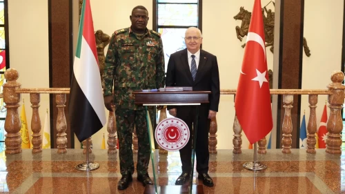 Bakan Güler, Sudan Kara Kuvvetleri Komutanını kabul etti