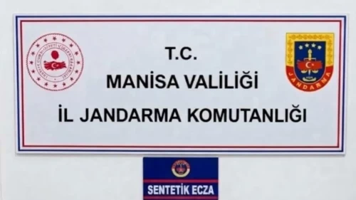 Manisa’da uyuşturucu operasyonu! 42 bin 534 sentetik hap ele geçirildi