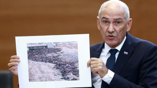 Slovenya'yı sarsan fotoğraf skandalı