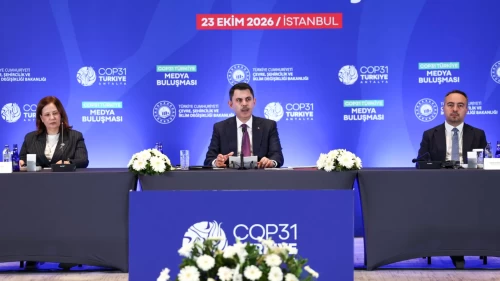 Bakan Kurum COP31 hazırlıklarını anlattı: 'Türkiye, yarının dünyasına imzasını atacak'
