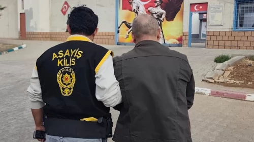 Kilis'te aranan hükümlüye operasyon!