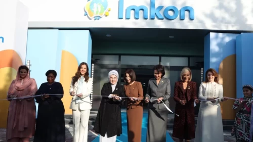 Emine Erdoğan, IMKON Özel Eğitim Kurumu’nun açılışına katıldı