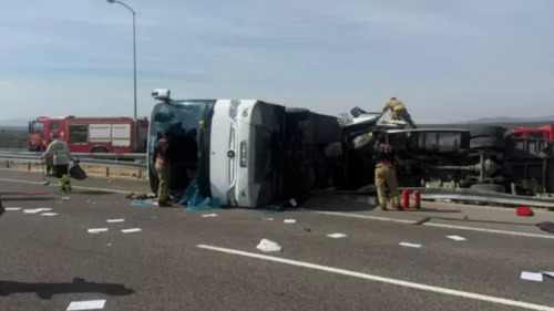 İzmir-İstanbul otobanında feci kaza! Çok sayıda ölü ve yaralı var