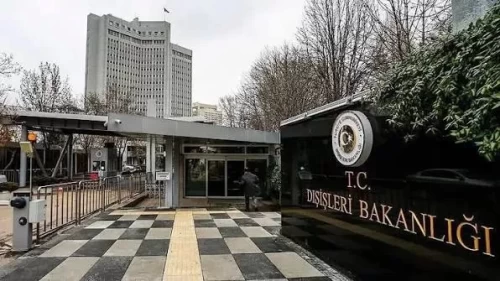 Dışişleri Bakanlığından açıklama