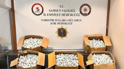 Samsun Canik’te uyuşturucu operasyonu