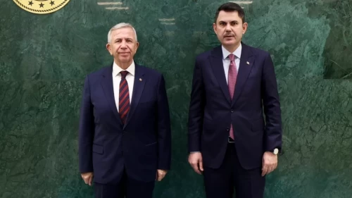 Bakan Murat Kurum, Mansur Yavaş’ı kabul etti!